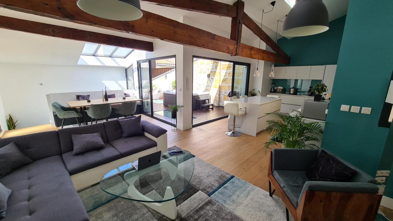 Villa Rousseau - Jacuzzi & Cinema Dans Burdeos Exterior foto